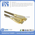 High Quality Zinc Alloy shell Metal HDMI Cable